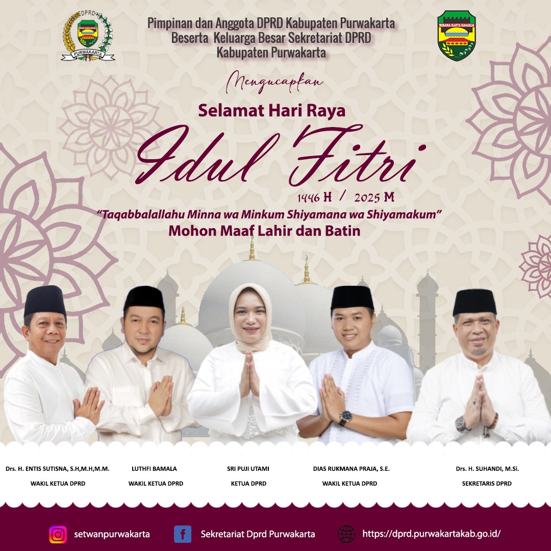 selamat hari raya idul fitri purwakarta