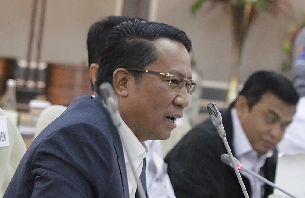 Raker Komisi XIII dengan Menteri Hukum Bahas Program Kerja3