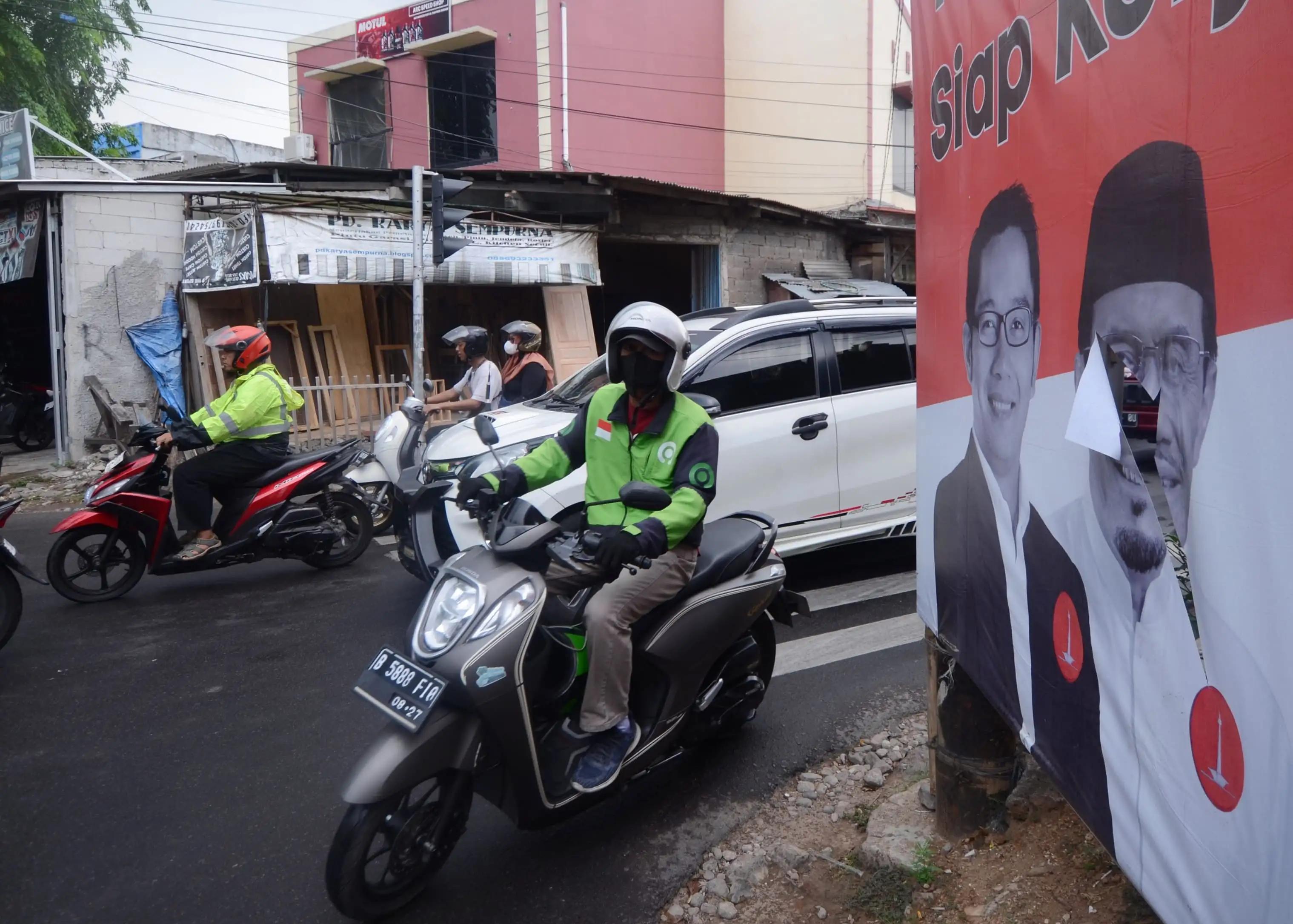 Alat Peraga Kampanye yang Mengalami Aksi vandalisme3