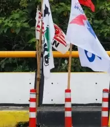 APK Dipasang di Stick Cone Pembatas Jalur Sepeda3