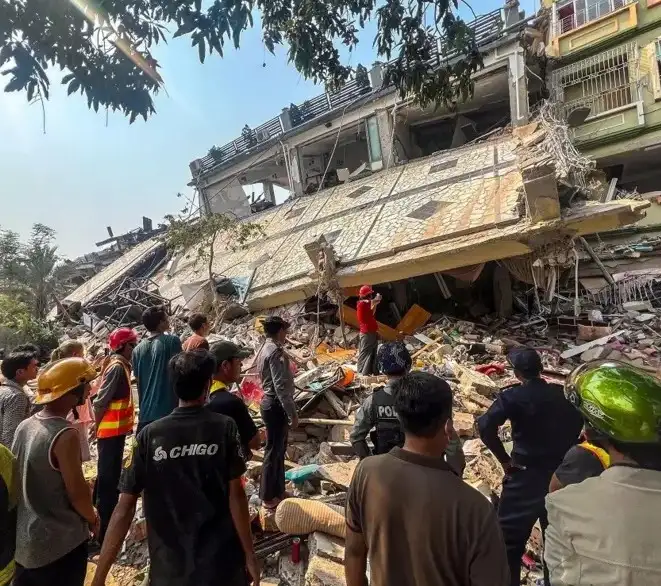 Gempa Myanmar 7,7 M Begitu Mematikan2
