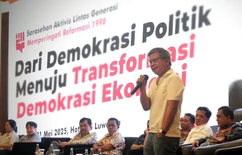 Sarasehan Aktivis Lintas Generasi Memperingati Reformasi 19981