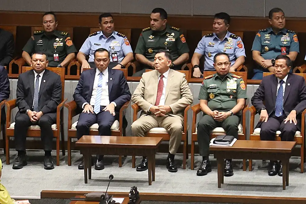 Paripurna DPR Sahkan RUU TNI Manjadi UU5