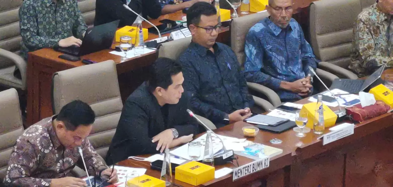 Di hadapan Komisi VI, Erick Thohir Sebut Dua Dapen BUMN Bermasalah3