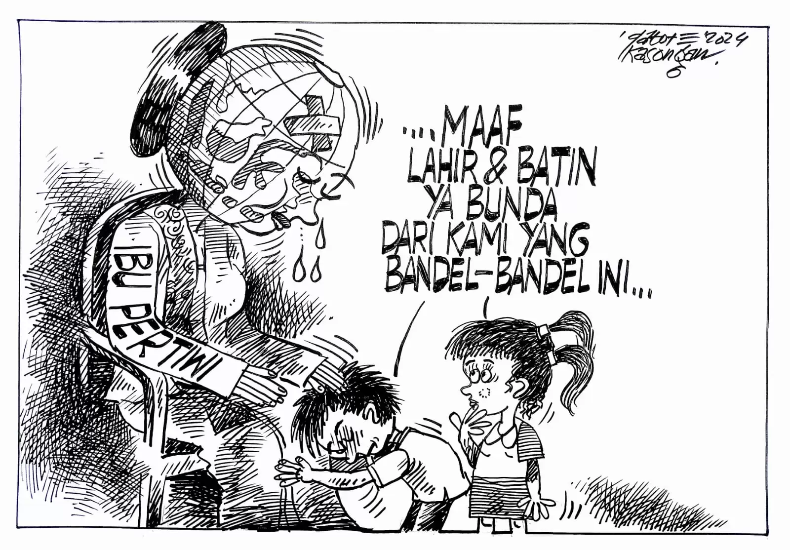 Maaf Lahir Batin kepada Ibu Pertiwi