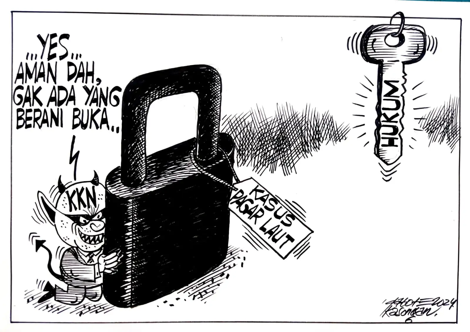 Tidak Ada yang Berani Buka