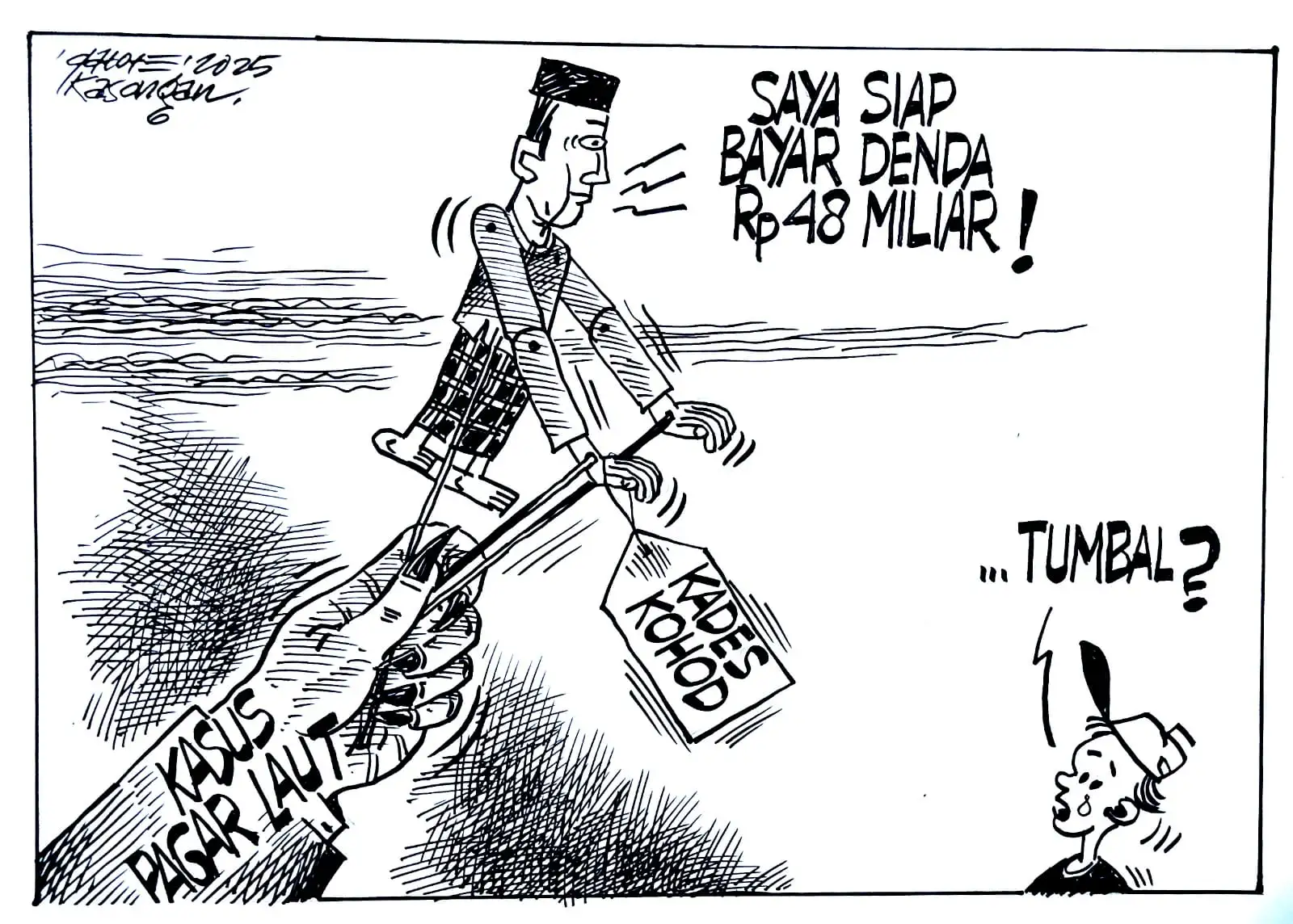 Tumbal Kasus Pagar Laut