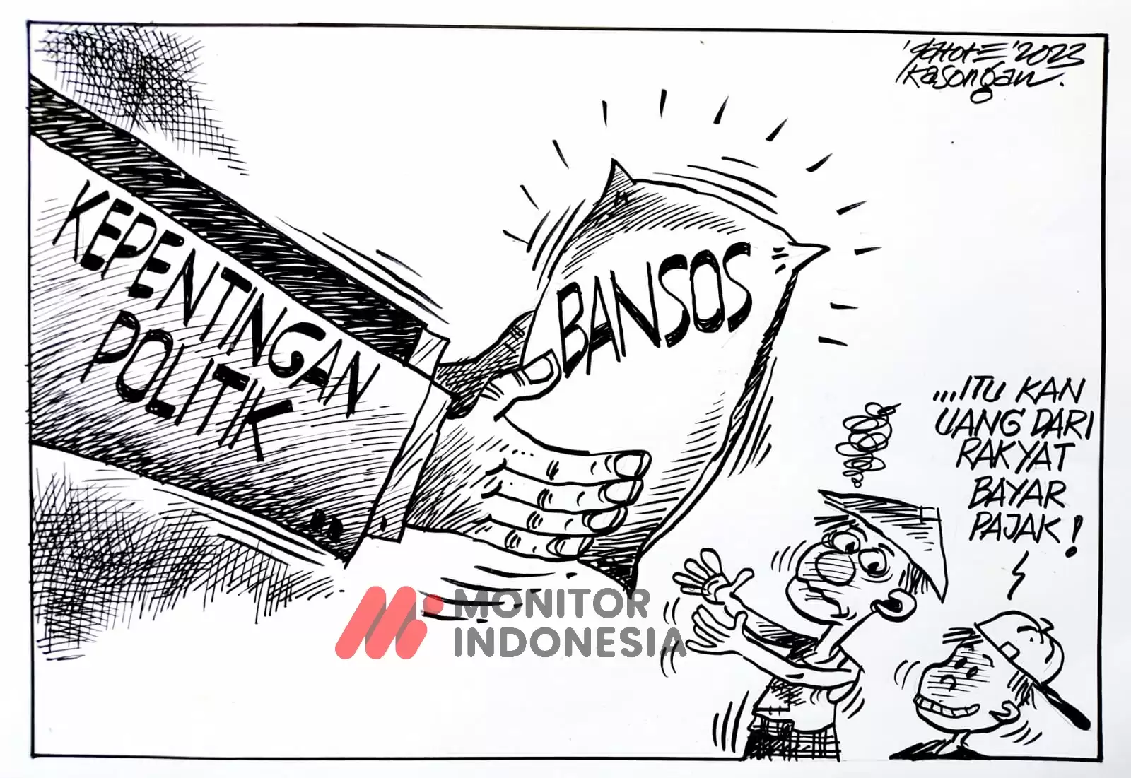 Bansos dari Uang Rakyat