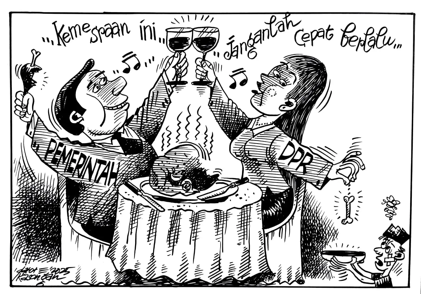 Pemerintah dan DPR: ''Kemesraan ini janganlah cepat berlalu...''