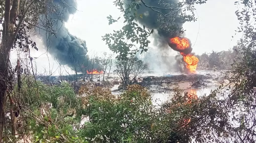 Tambang Minyak Cong di Sumsel Mengkhawatirkan6