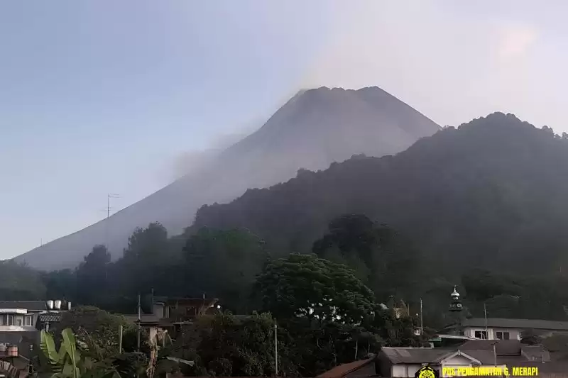 Ilustrasi - Gunung Merapi di Perbatasan DIY Masih Status Siaga (Foto: Istimewa)