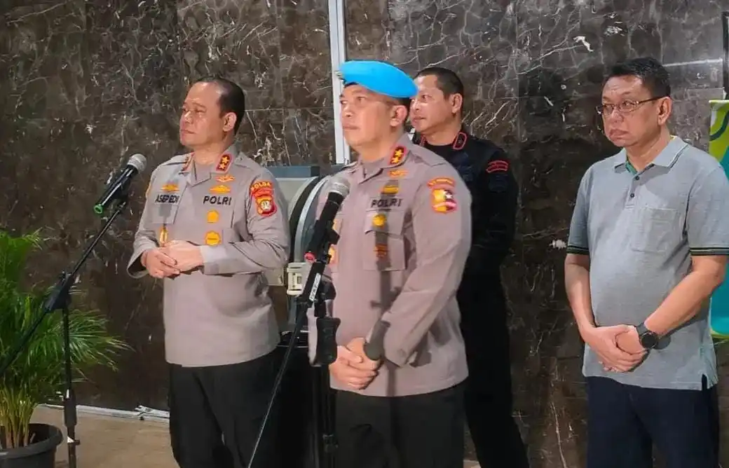 7 Anggota Brimob Diamankan Terkait Insiden Ojol Dilindas Rantis (Foto: Tangkapan Layar)