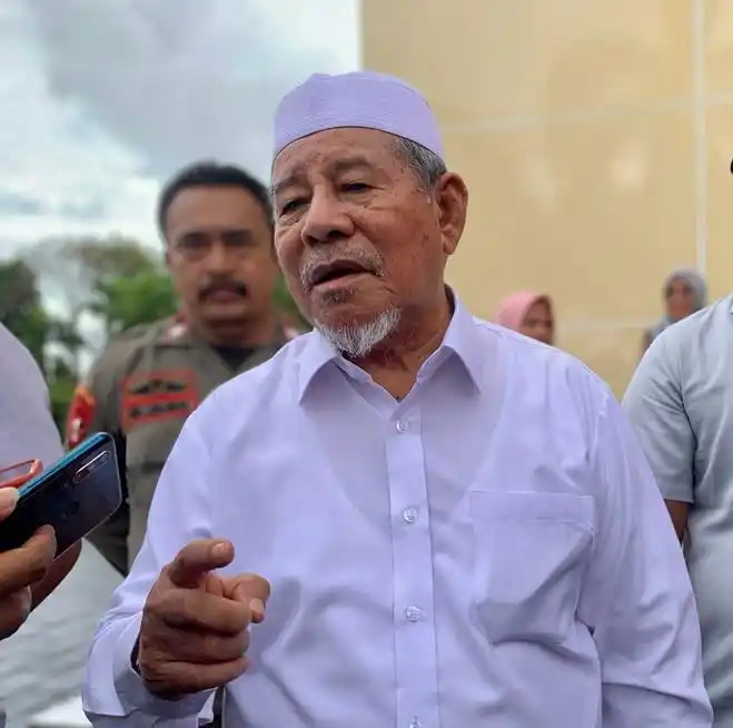 Mantan Gubernur Maluku Utara, Abdul Gani Kasuba (Foto: MI/Rais Dero)