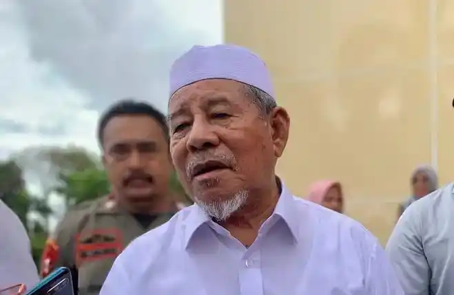 Mantan Gubernur Maluku Utara, Abdul Gani Kasuba (Foto: MI/Rais Dero)