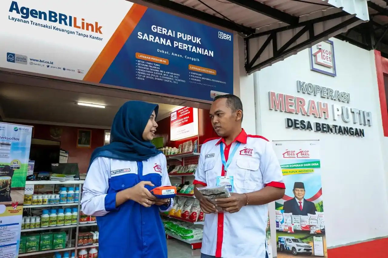 AgenBRILink Dorong Koperasi Desa Merah Putih jadi Simpul Keuangan Penggerak Ekonomi Desa [Foto: Doc. BRI]
