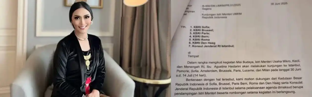 istri Menteri UMKM Maman Abdurrahman, Agustina Hastarini [Foto: Kolase MI]