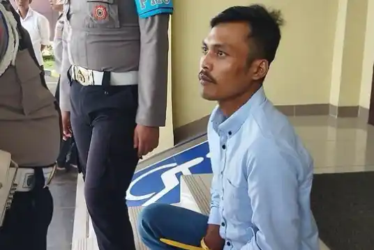 Ajat Supriatna alias AS, Penyewa Mobil Ditetapkan Jadi Tersangka (Foto: Dok MI)