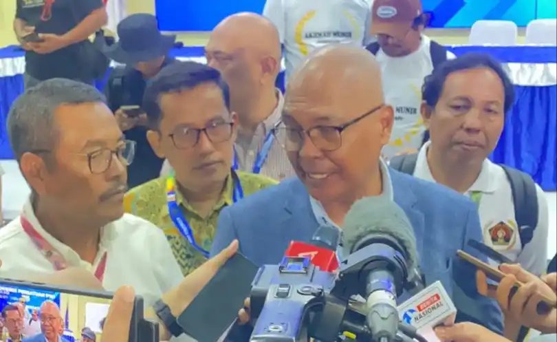 Akhmad Munir terpilih ketua umum PWI Pusat periode 2025-2030 hasil Kongres Persatuan di BPPTIK Kementerian Komdigi, Cikarang, Kabupaten Bekasi, (Foto: Dok/MI/PWI)