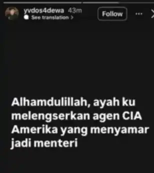 Belum genap sehari setelah dilantik sebagai Menteri Keuangan oleh Presiden Prabowo Subianto, Purbaya Yudhi Sadewa harus menghadapi sorotan publik yang tidak terduga. Hal ini dipicu oleh unggahan kontroversial akun yang diduga milik sang putra, Yudo Sadewa (Yudo Achilles Sadewa), di media sosial yang menyindir mantan Menteri Keuangan Sri Mulyani Indrawati.