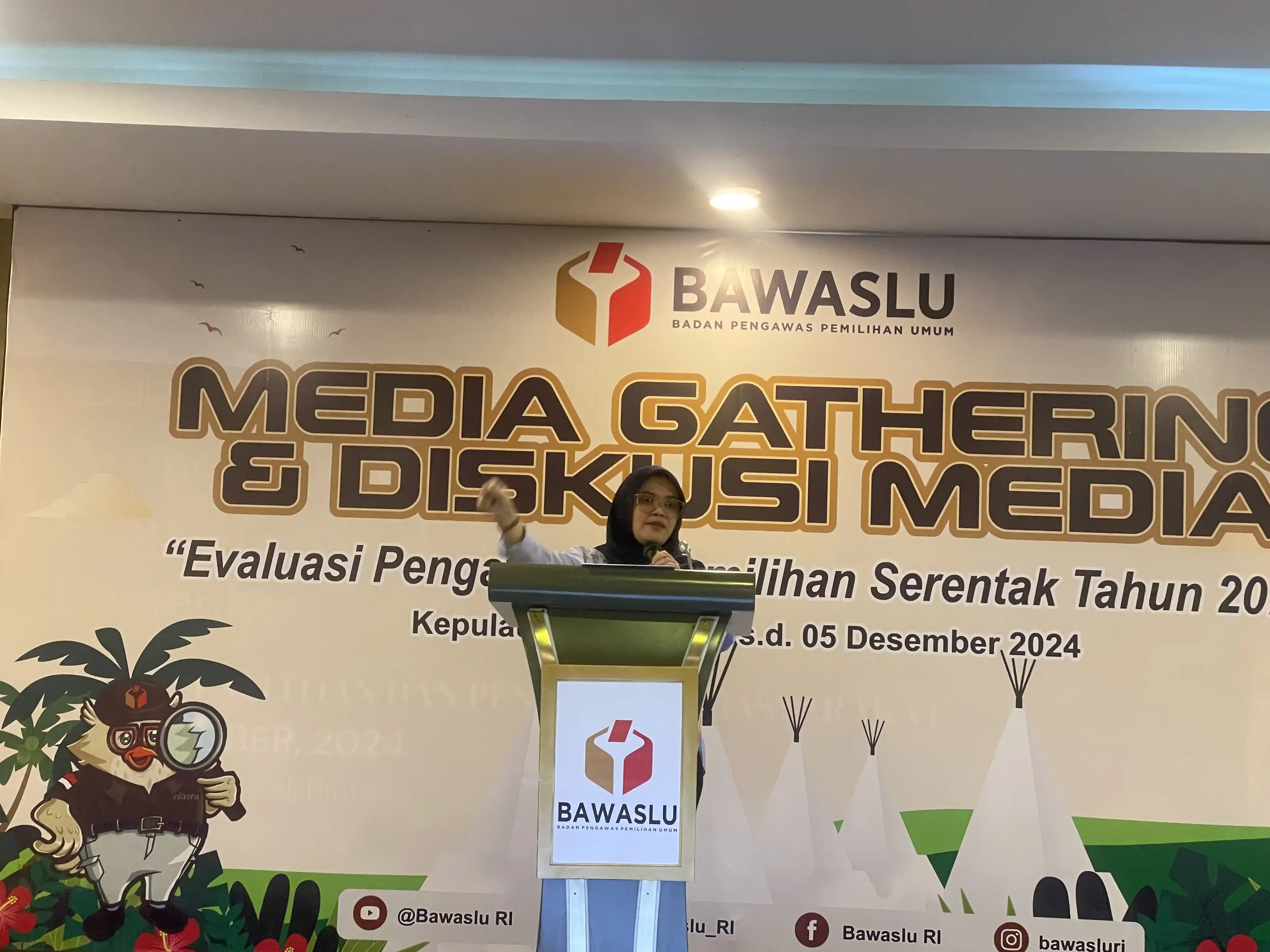 Anggota Bawaslu RI, Lolly Suhenty. Foto: Monitor Indonesia