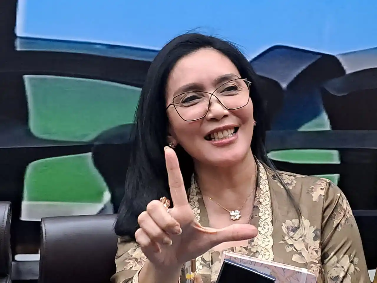 Anggota Komisi VI DPR, Rieke Diah Pitaloka. (Foto. Rizal Siregar)