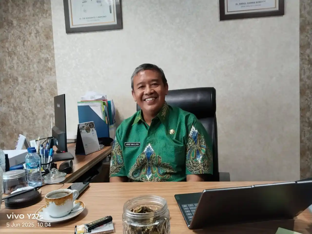 Mantan Kepala Badan Pendapatan Daerah Kota Bekasi, Arief Maulana (Foto/Dok MI)