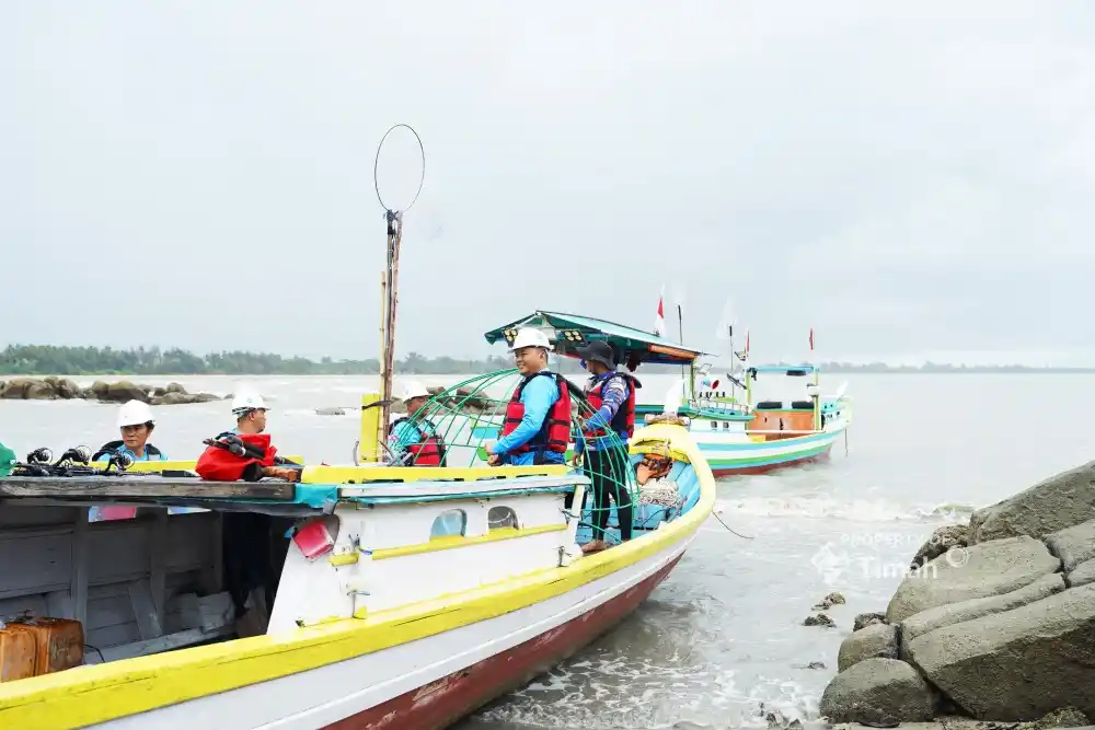 PT Timah Jaga Ekosistem Laut dengan Aritificial Reef [Foto: DOc. PT Timah]