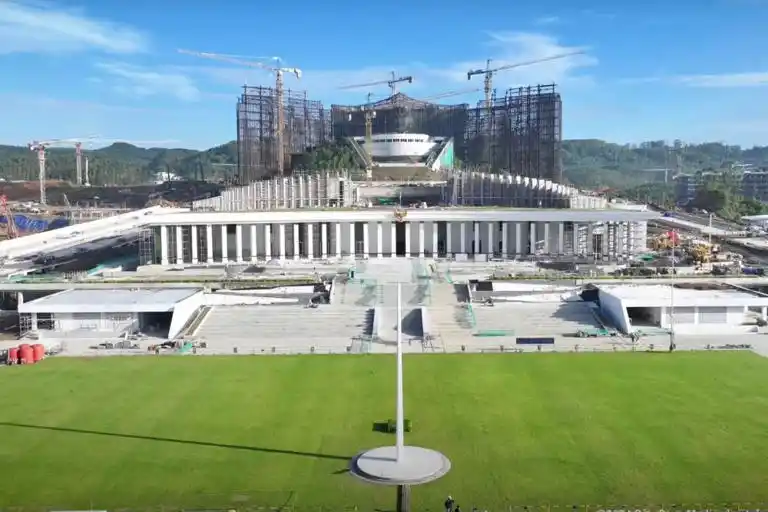 Badan Otorita IKN mengajukan permintaan tambahan dana sebesar Rp8,1 triliun untuk pembangunan infrastruktur legislatif dan yudikatif (Foto: Repro)