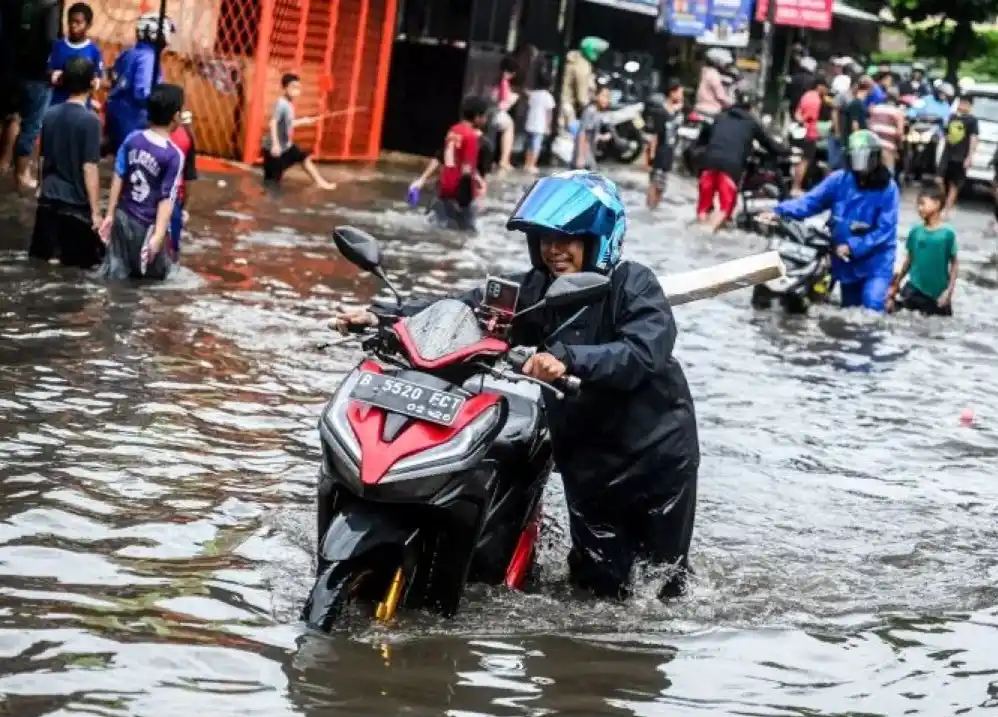 Banjir di Jakarta (Foto: Ist)