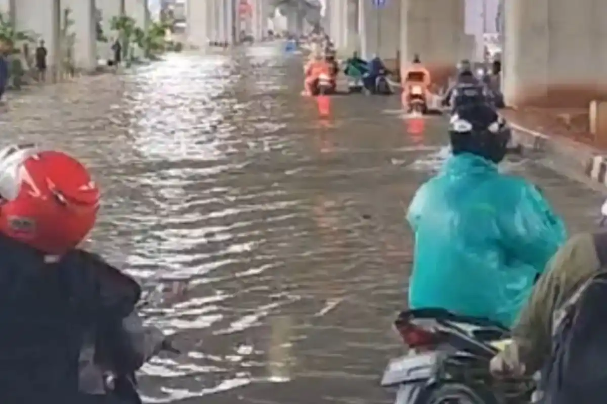 10 RT di Jakarta Barat Masih Terendam Banjir Pagi Ini (31/1/2025) (Foto: Ist)