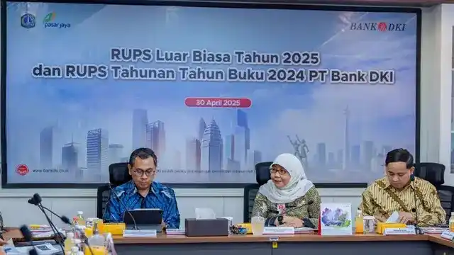 Rapat Umum Pemegang Saham Tahunan (RUPST) Bank DKI Tahun Buku 2024 [Foto: Doc. Bank DKI]