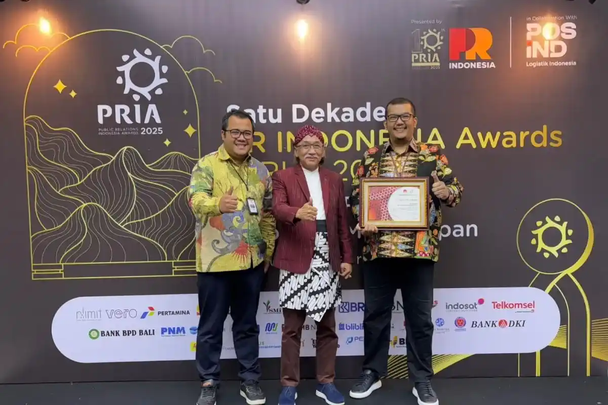 Bank DKI jadi Lembaga Terpopuler pada Indonesia Public Relations Awards 2025 [Foto: Doc. Bank DKI]