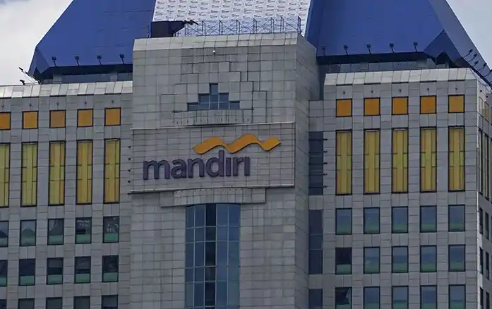 Gedung PT Bank Mandiri di Jakarta (Foto: Dok MI/Aswan)