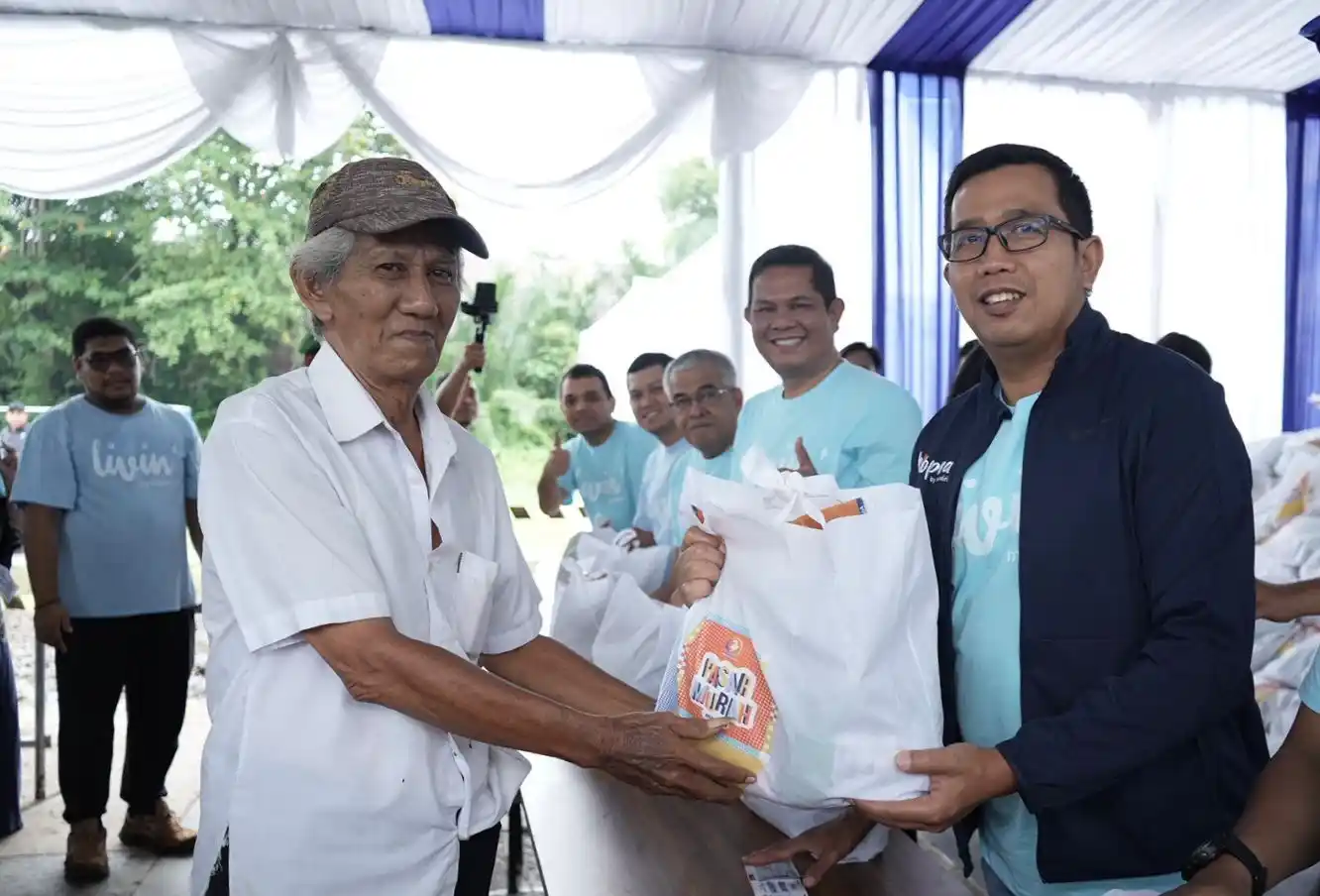 Bank Mandiri Rayakan HUT ke-27 dengan Pasar Murah di Sumatera Utara [Foto: Doc. Mandiri]