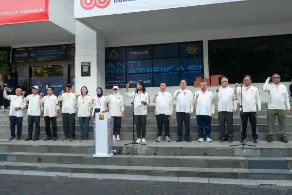 Kementerian PU Gelar Baporseni dalam rangka menyambut HUT RI ke-80. (Foto: Dok PU)