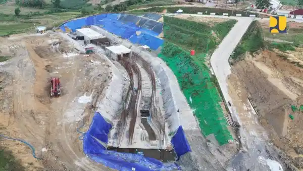 Kementerian PU mempercepat pembangunan Bendungan Cabean, Kab Blora Jawa Tengah. (Foto : dok PU)