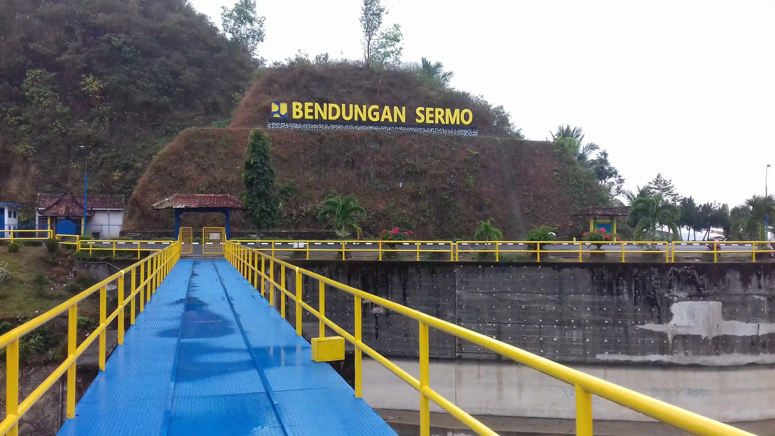 Bendungan Sermo di Kabupaten Kulon Progo, Yogyakarta. (Foto: Dok PU)