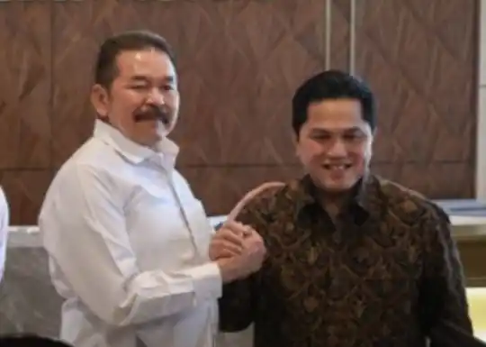 Jaksa Agung ST Burhanuddin (kiri) dan Menteri BUMN Erick Thohir (kanan) (Foto: Dok MI)