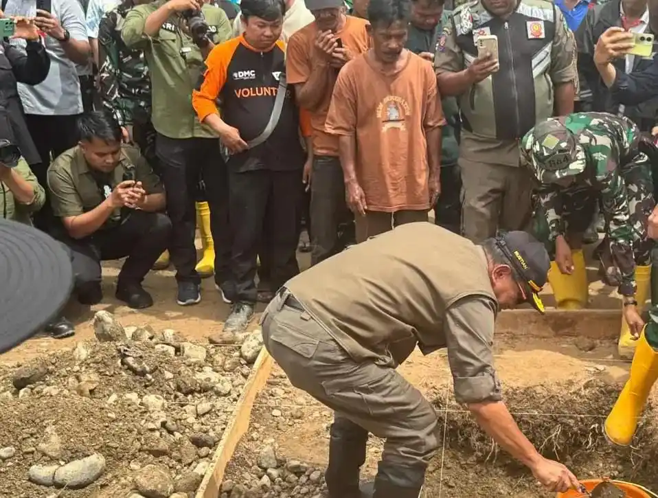 BNPB ajukan anggaran tambahan Rp1,6 triliun untuk bangun huntara (Foto: Dok BNPB)