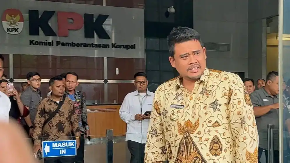 Bobby Nasution saat di KPK (Foto: Dok MI/Antara)