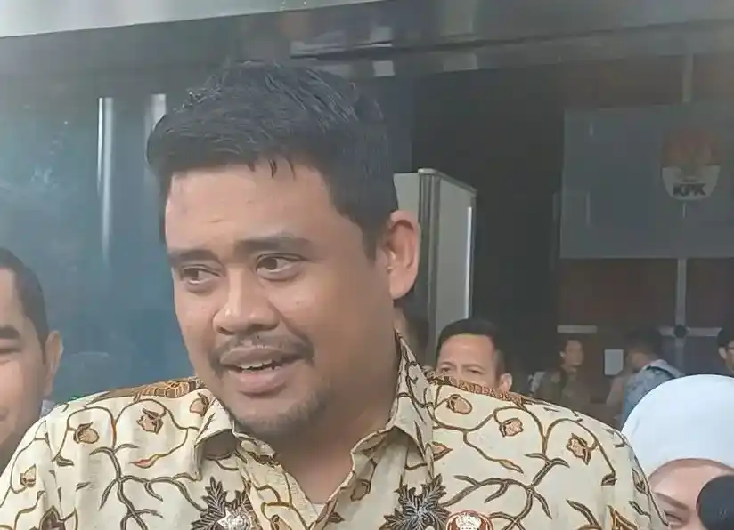 Bobby Nasution di KPK (Foto: Dok MI/Aswan)