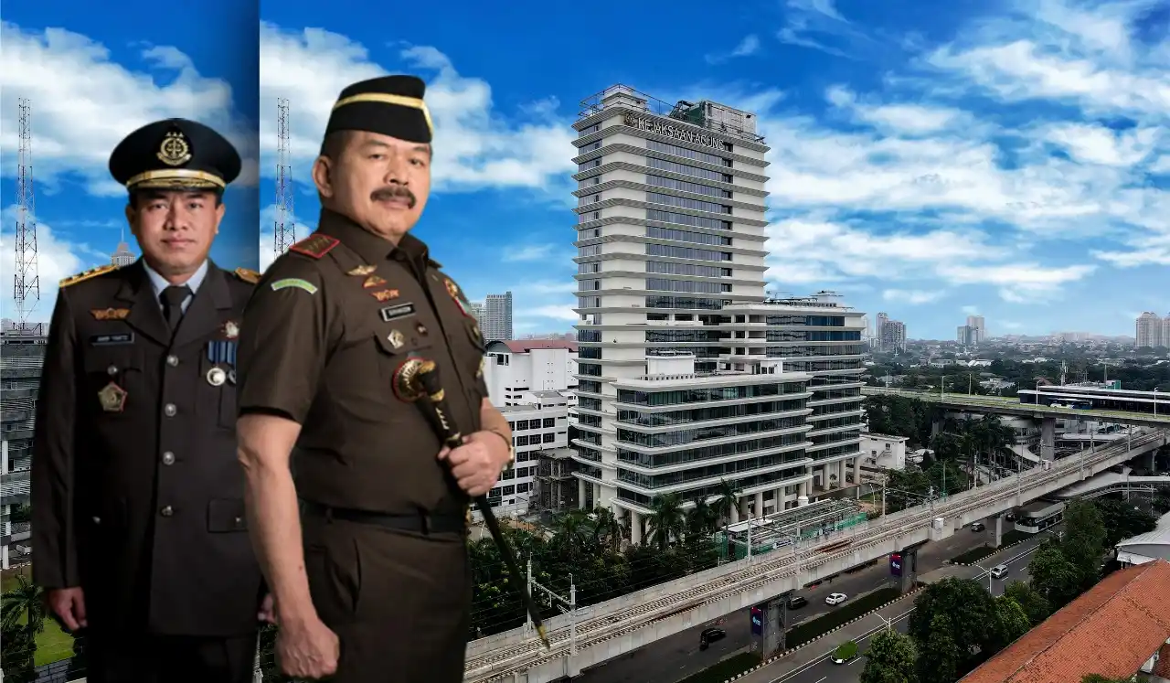 Jaksa Agung ST Burhanuddin dan Kepala BPA Kejagung Amin Yanto (Foto: Dok MI/Kejagung)