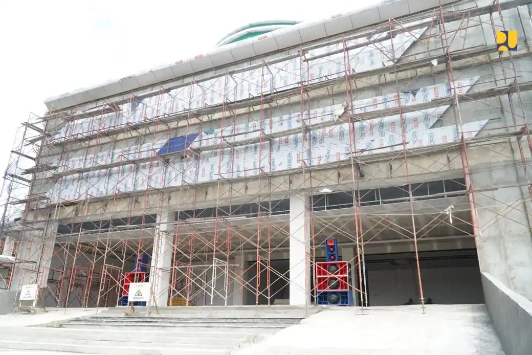 Gudung BPKP Provinsi Maluku Utara. (Foto:dok/Mi/PU)