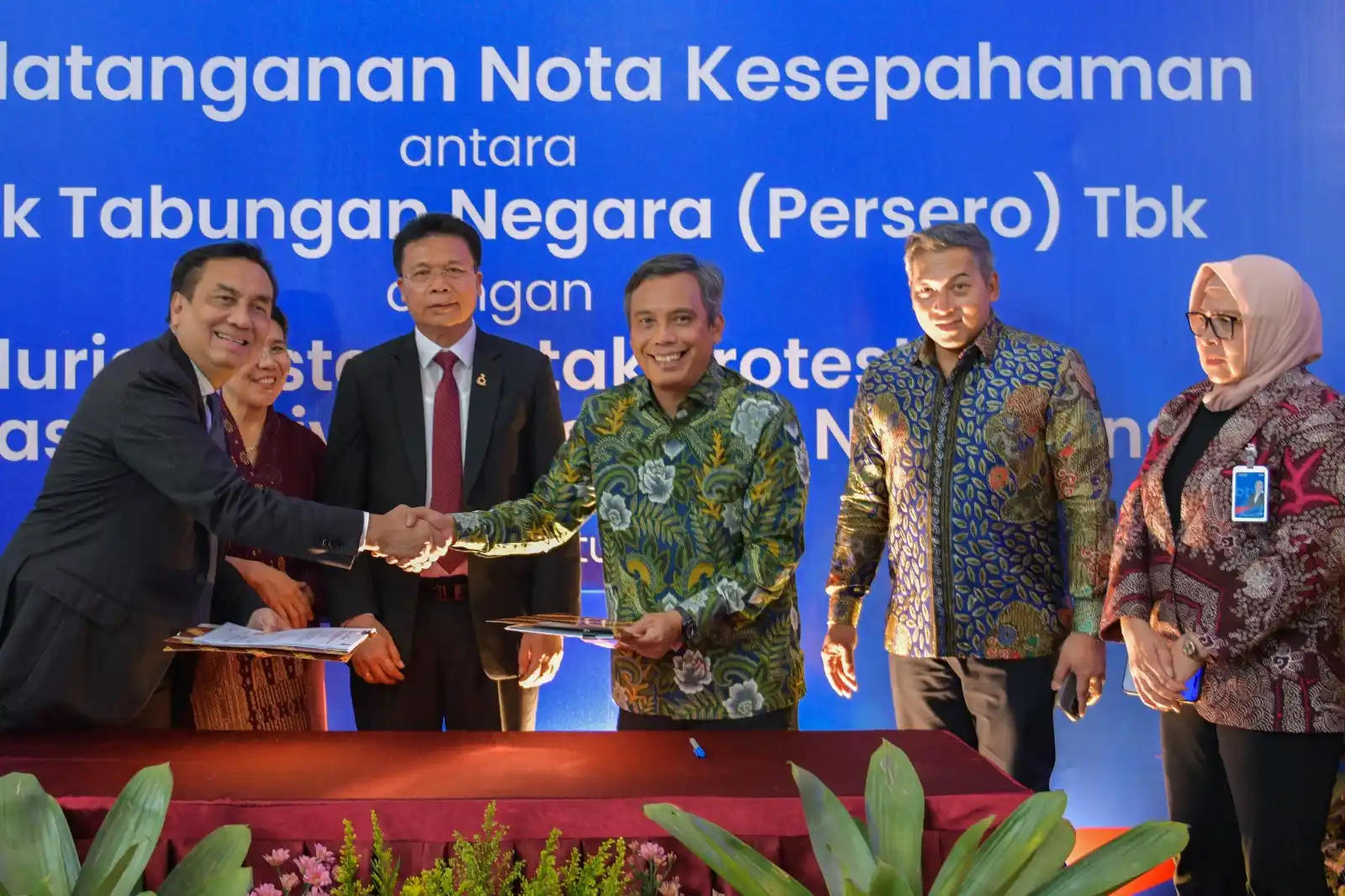 BTN menandatangani Nota Kesepahaman (MoU) dengan HKBP (Foto: Dok BTN)