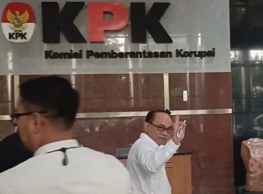 Budi Arie Setiadi di KPK, Rabu (21/5/2025) (Foto: Dok MI/Istimewa)