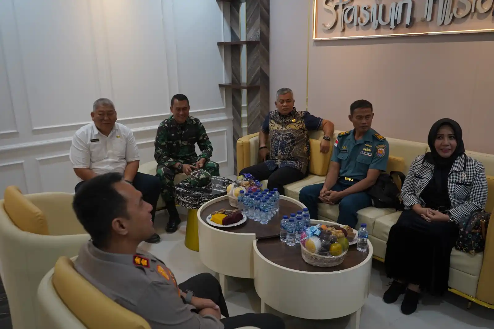 Bupati Asahan Bersama Forkopimda Asahan Kunker ke Labuhan Batu