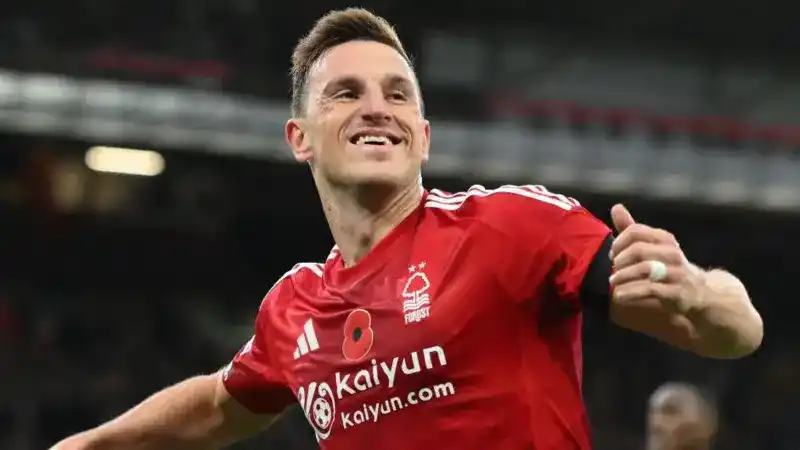 Pemain Nottingham Forest Chris Wood [Foto: Getty Images]