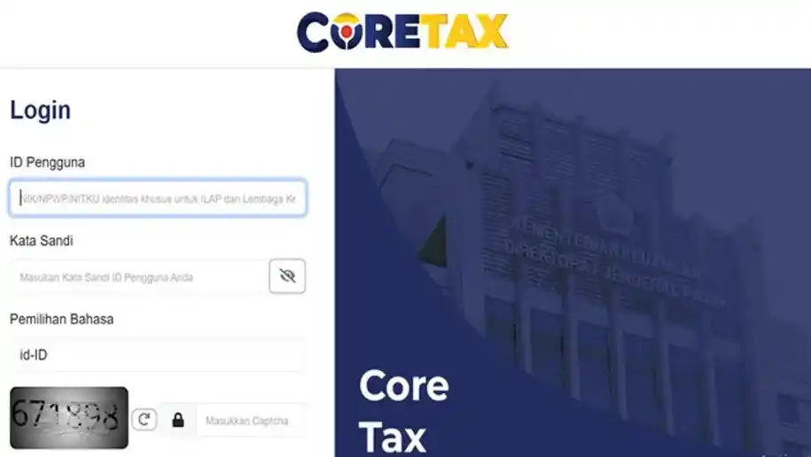 Direktorat Jenderal Pajak (DJP) Menyampaikan Perkembangan Kondisi Terkini terkait Upaya Perbaikan yang Dilakukan dalam Implementasi Coretax DJP (Foto: Website Coretax)