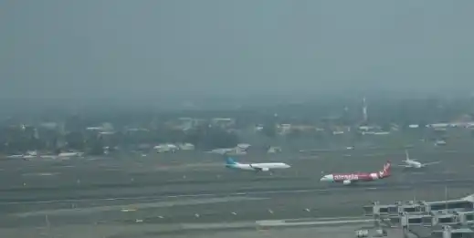 Cuaca Buruk di Bandara Soekarno-Hatta (Foto: Ist)
