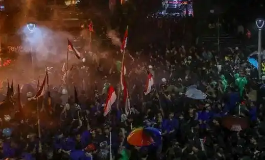 Demo di Jakarta (Foto: Dok MI)